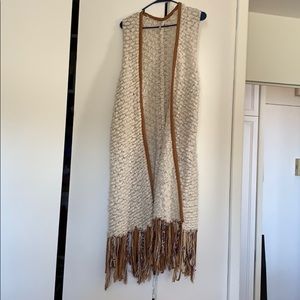 Free People long sweater vest